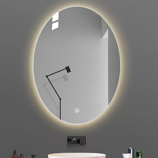 OVAL LED MIRROR